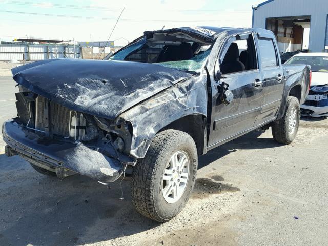 1GCHTCFE4C8103541 - 2012 CHEVROLET COLORADO L BLACK photo 2