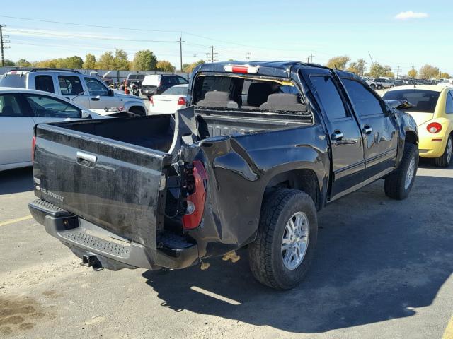 1GCHTCFE4C8103541 - 2012 CHEVROLET COLORADO L BLACK photo 4