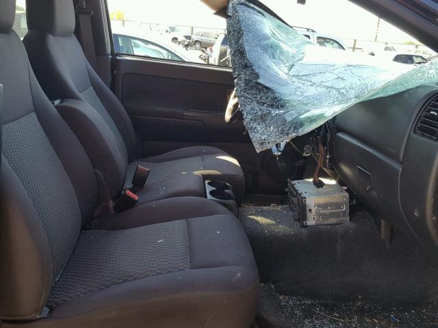 1GCHTCFE4C8103541 - 2012 CHEVROLET COLORADO L BLACK photo 5