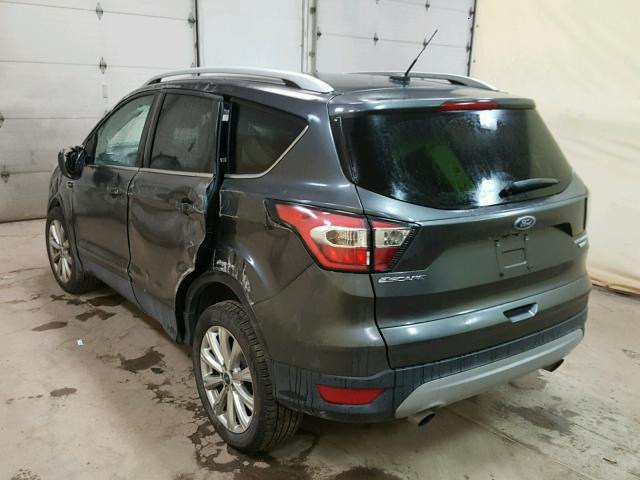 1FMCU9JD3HUD58202 - 2017 FORD ESCAPE TIT GRAY photo 3