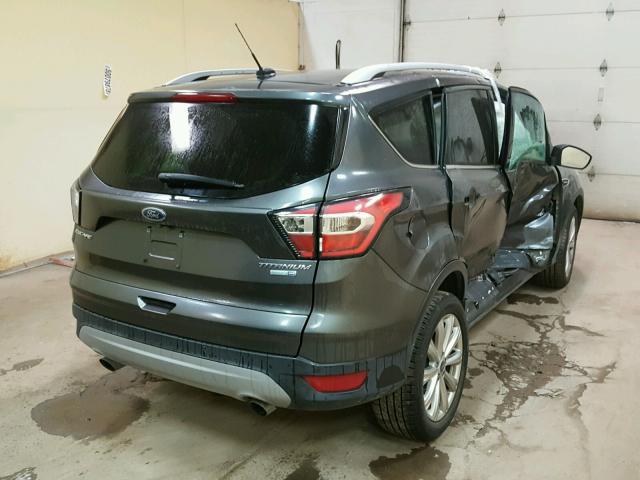 1FMCU9JD3HUD58202 - 2017 FORD ESCAPE TIT GRAY photo 4