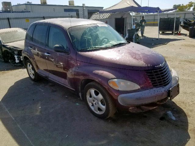 3C8FY4BB81T602768 - 2001 CHRYSLER PT CRUISER BURGUNDY photo 1