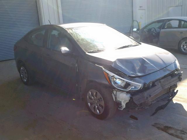 KMHCT4AE4GU157292 - 2016 HYUNDAI ACCENT SE GRAY photo 1