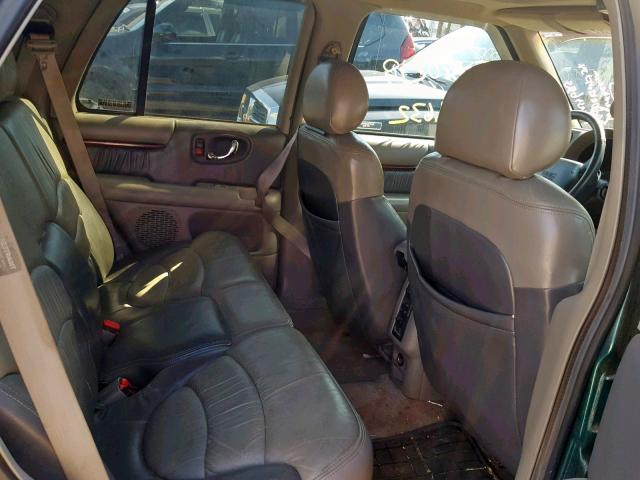 1GKDT13W8W2952261 - 1998 GMC ENVOY GREEN photo 6