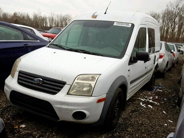 NM0LS6BN5AT004643 - 2010 FORD TRANSIT CO WHITE photo 2