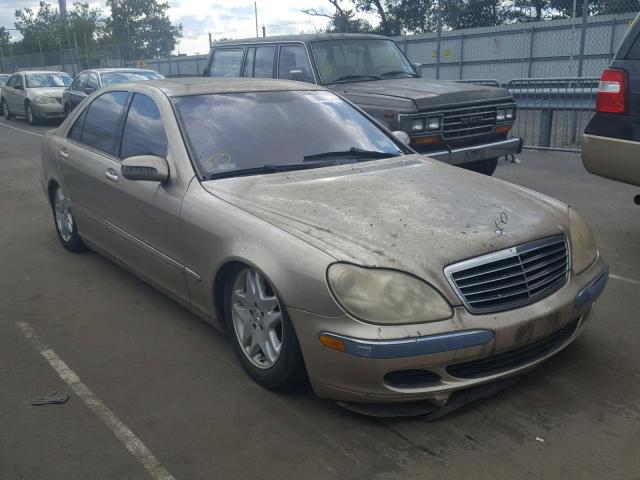 WDBNG70J73A334705 - 2003 MERCEDES-BENZ S 430 GOLD photo 1