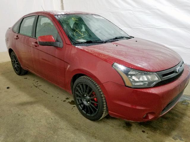 1FAHP3GN4AW114993 - 2010 FORD FOCUS SES RED photo 1