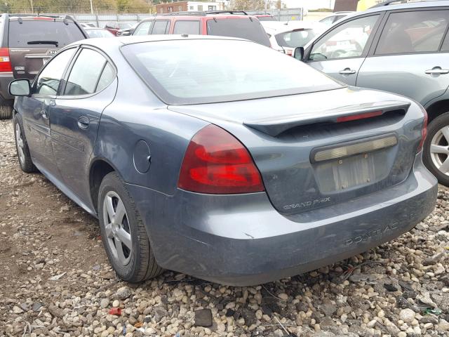 2G2WP552771180660 - 2007 PONTIAC GRAND PRIX ლურჯი ფოტო 3