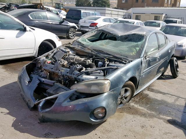 2G2WP552X61103795 - 2006 PONTIAC GRAND PRIX BLUE photo 2