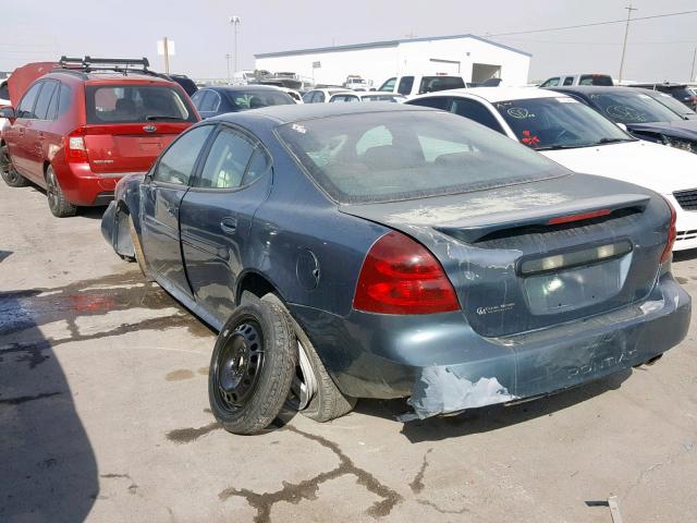 2G2WP552X61103795 - 2006 PONTIAC GRAND PRIX BLUE photo 3