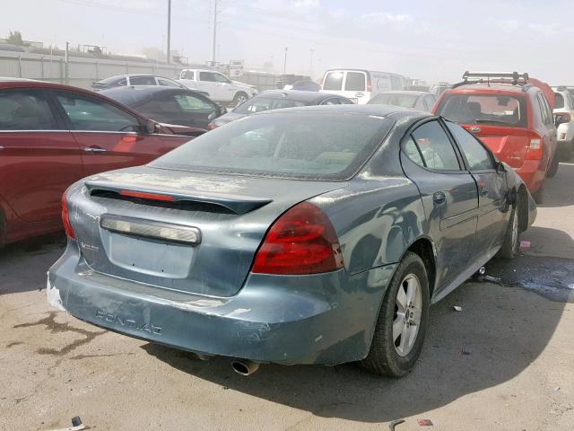 2G2WP552X61103795 - 2006 PONTIAC GRAND PRIX BLUE photo 4