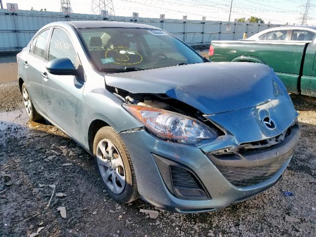 JM1BL1UF2B1409988 - 2011 MAZDA 3 I BLUE photo 1