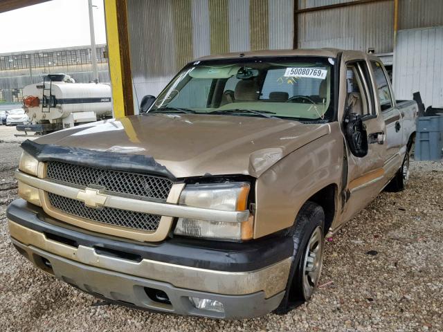 2GCEC13T151249508 - 2005 CHEVROLET SILVERADO TAN photo 2