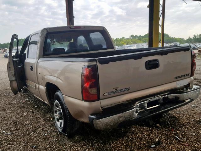 2GCEC13T151249508 - 2005 CHEVROLET SILVERADO TAN photo 3