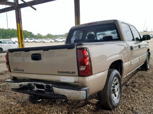 2GCEC13T151249508 - 2005 CHEVROLET SILVERADO TAN photo 4