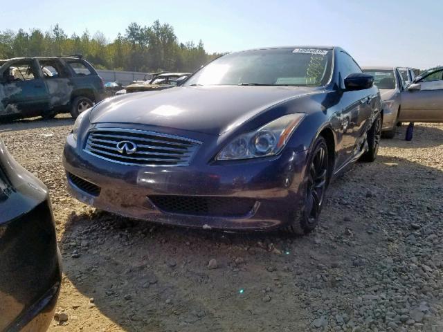 JNKCV64E28M106282 - 2008 INFINITI G37 BASE GRAY photo 2