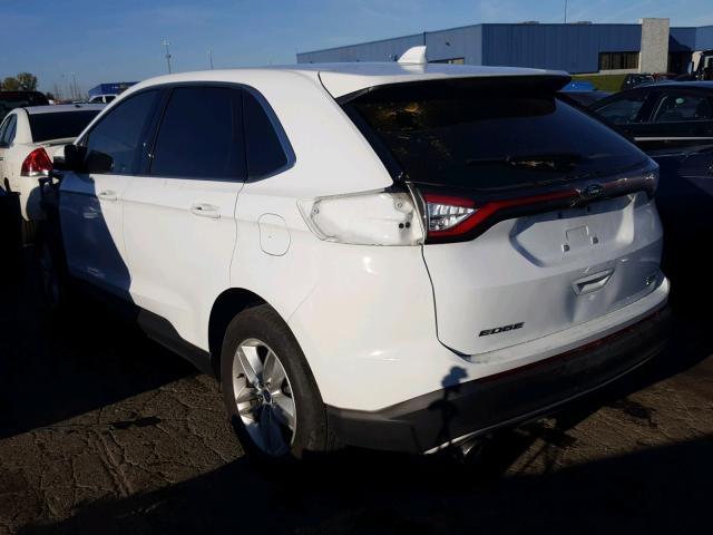 2FMPK3J9XHBC27466 - 2017 FORD EDGE SEL WHITE photo 3