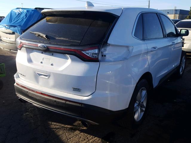 2FMPK3J9XHBC27466 - 2017 FORD EDGE SEL WHITE photo 4