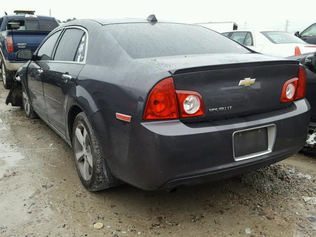 1G1ZC5E03CF281290 - 2012 CHEVROLET MALIBU 1LT GRAY photo 3