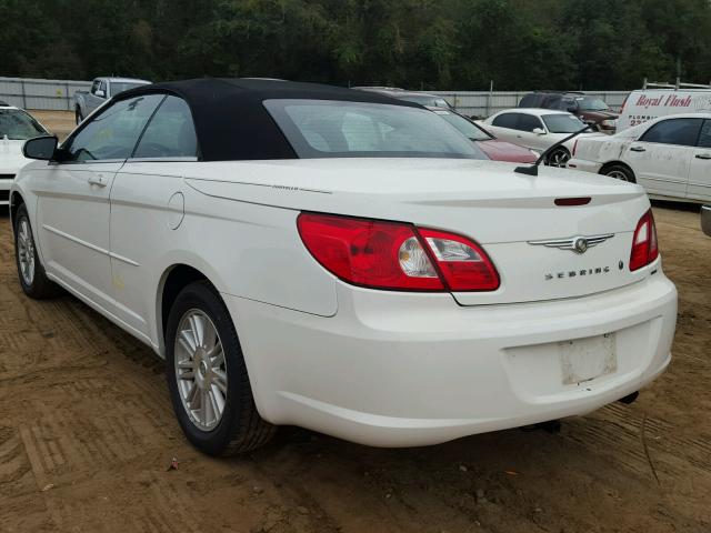 1C3LC55R68N295004 - 2008 CHRYSLER SEBRING TO WHITE photo 3