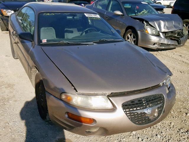 4C3AU42N3XE140598 - 1999 CHRYSLER SEBRING LX TAN photo 1