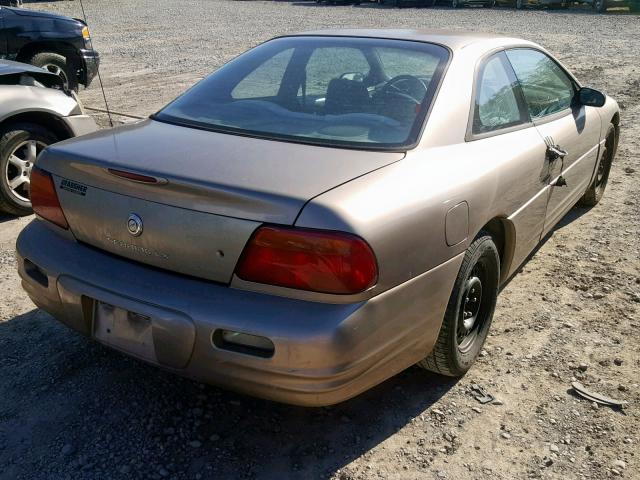 4C3AU42N3XE140598 - 1999 CHRYSLER SEBRING LX TAN photo 4