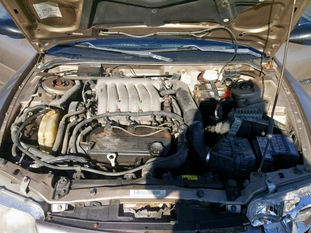 4C3AU42N3XE140598 - 1999 CHRYSLER SEBRING LX TAN photo 7