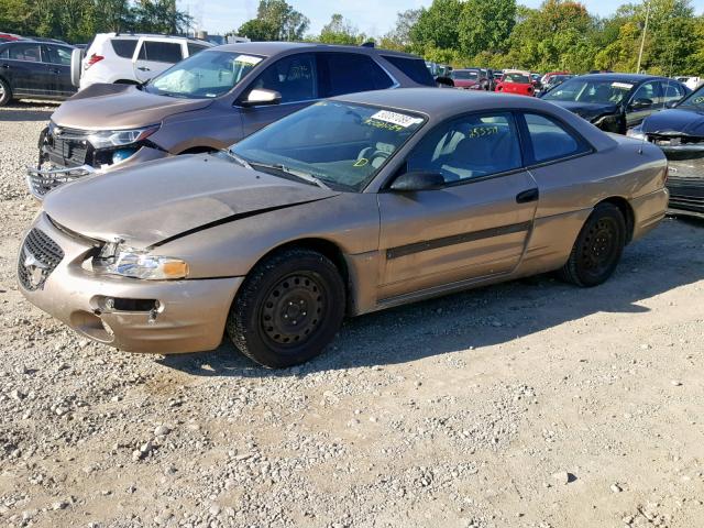 4C3AU42N3XE140598 - 1999 CHRYSLER SEBRING LX TAN photo 9