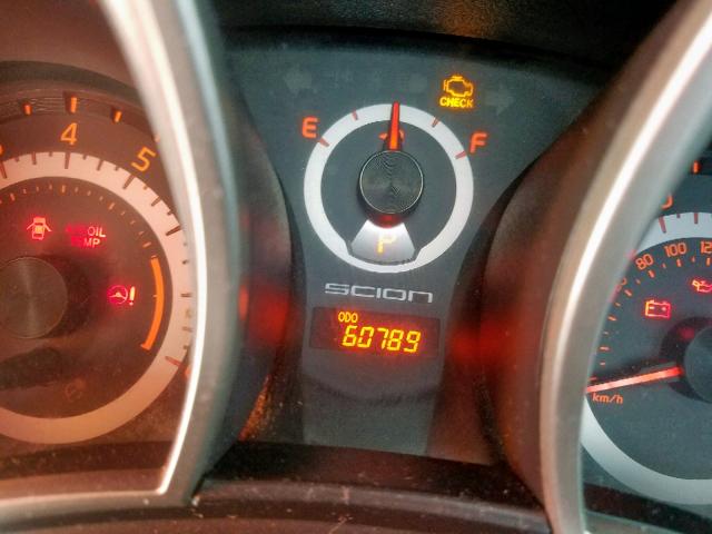 JTKJF5C70D3052654 - 2013 TOYOTA SCION TC ვერცხლისფერი ფოტო 8