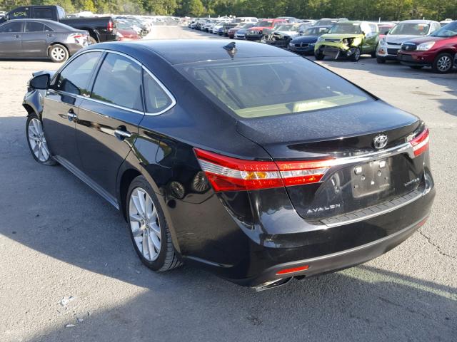 4T1BK1EB5DU054004 - 2013 TOYOTA AVALON BAS BLACK photo 3