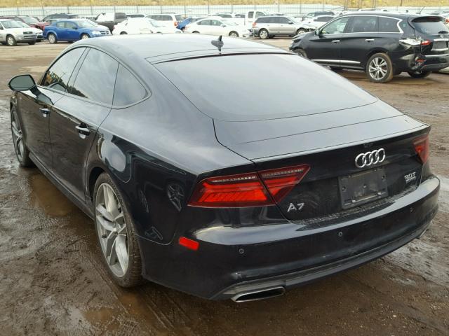 WAU2GAFC1GN142427 - 2016 AUDI A7 PRESTIG BLACK photo 3