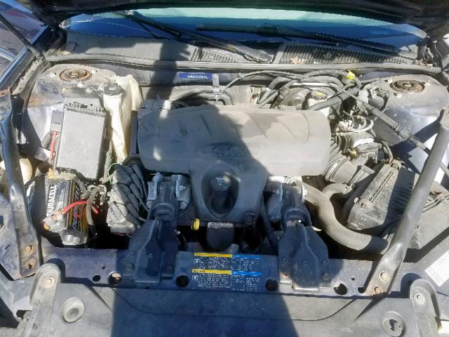 2G4WD582981380534 - 2008 BUICK LACROSSE C BLUE photo 7