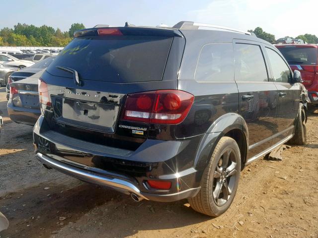 3C4PDCGG5JT378794 - 2018 DODGE JOURNEY CR BLACK photo 4