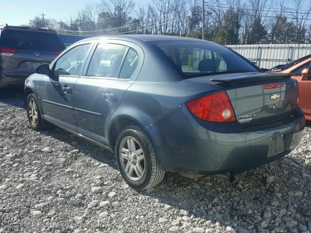 1G1AL55F477398653 - 2007 CHEVROLET COBALT LT BLUE photo 3