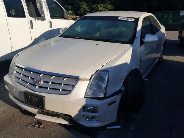 1G6DC67A960131563 - 2006 CADILLAC STS WHITE photo 2