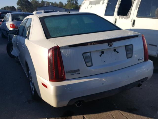 1G6DC67A960131563 - 2006 CADILLAC STS WHITE photo 3