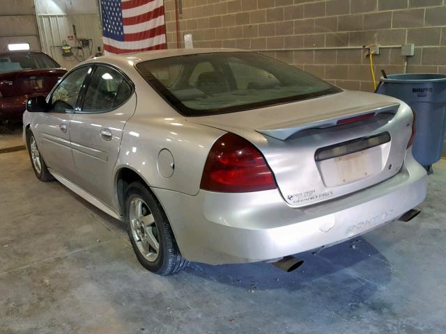 2G2WP522741308847 - 2004 PONTIAC GRAND PRIX Արծաթագույն լուսանկար 3