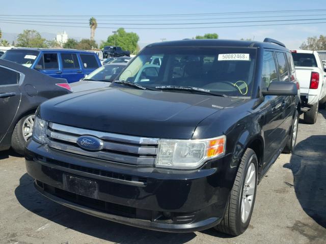 2FMDK51C19BB09060 - 2009 FORD FLEX SE BLACK photo 2