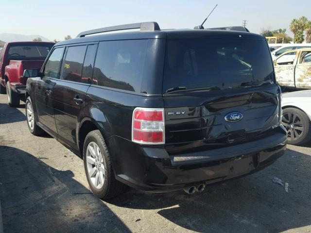 2FMDK51C19BB09060 - 2009 FORD FLEX SE BLACK photo 3