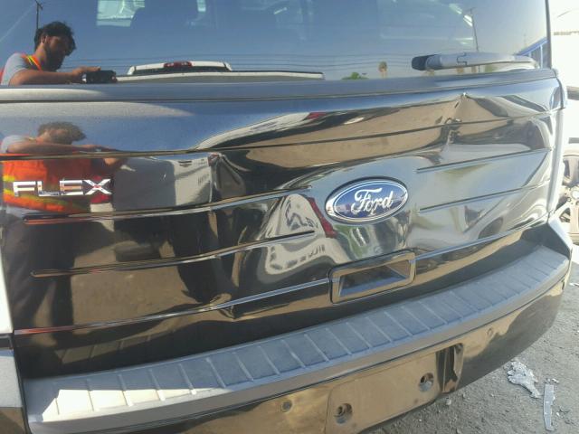 2FMDK51C19BB09060 - 2009 FORD FLEX SE BLACK photo 9