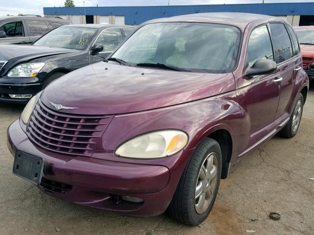 3C8FY68B43T583982 - 2003 CHRYSLER PT CRUISER PURPLE photo 2