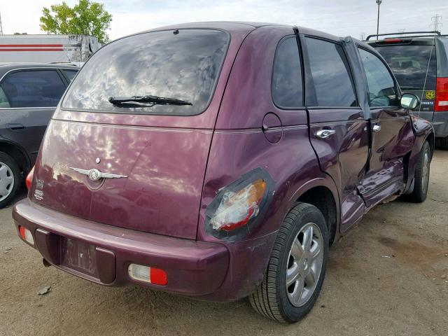 3C8FY68B43T583982 - 2003 CHRYSLER PT CRUISER PURPLE photo 4