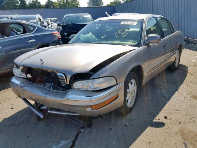 1G4CW54K224192470 - 2002 BUICK PARK AVENU BROWN photo 2