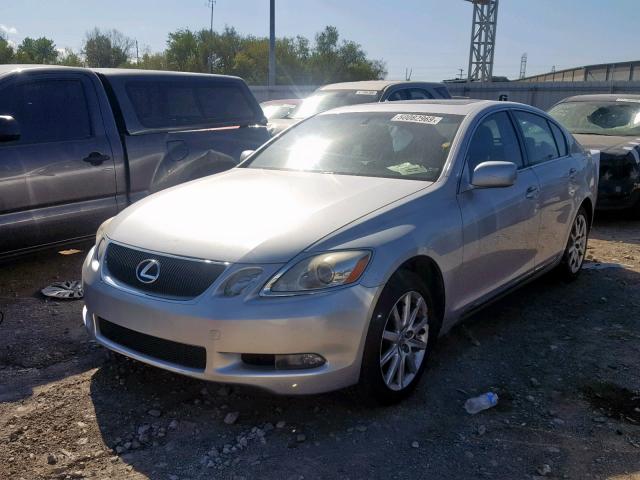 JTHCH96S460007236 - 2006 LEXUS GS 300 SILVER photo 2