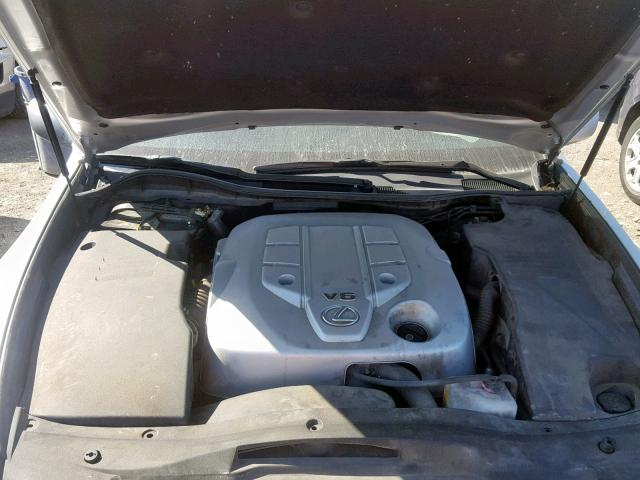 JTHCH96S460007236 - 2006 LEXUS GS 300 SILVER photo 7