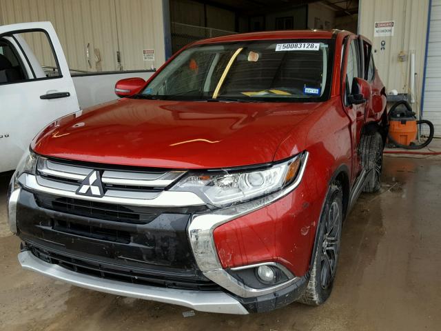 JA4AD3A38GZ044900 - 2016 MITSUBISHI OUTLANDER RED photo 2