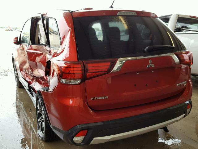 JA4AD3A38GZ044900 - 2016 MITSUBISHI OUTLANDER RED photo 3