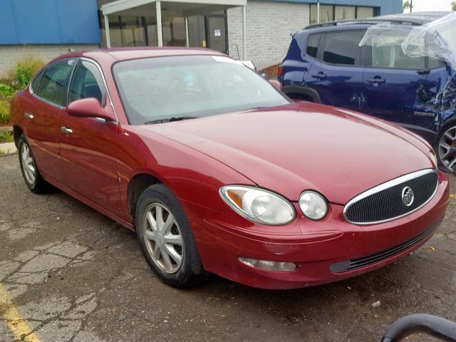 2G4WD582761172438 - 2006 BUICK LACROSSE C RED photo 1