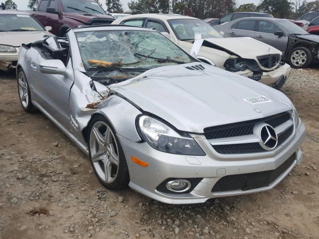 WDBSK71F99F145173 - 2009 MERCEDES-BENZ SL 550 SILVER photo 1