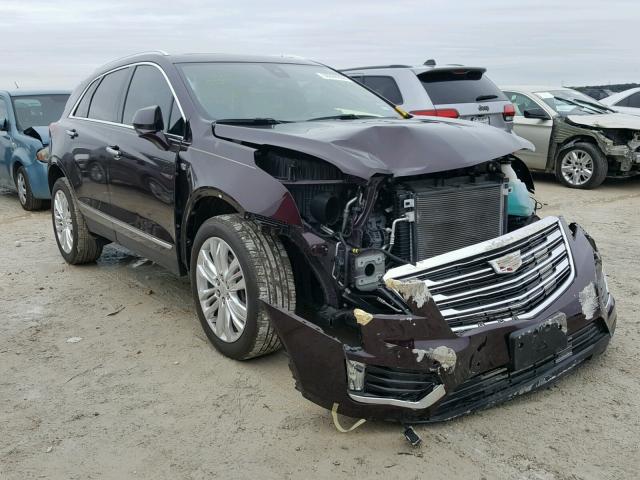 1GYKNCRS7HZ194866 - 2017 CADILLAC XT5 PREMIU BURGUNDY photo 1